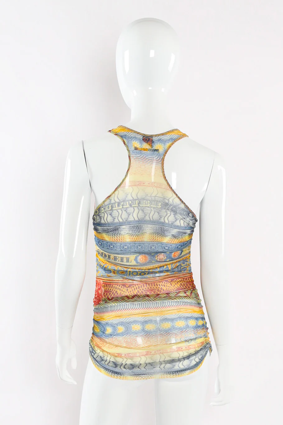 Currency Mesh Tank Top - Image 2