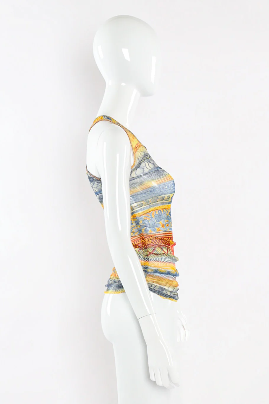 Currency Mesh Tank Top - Image 4