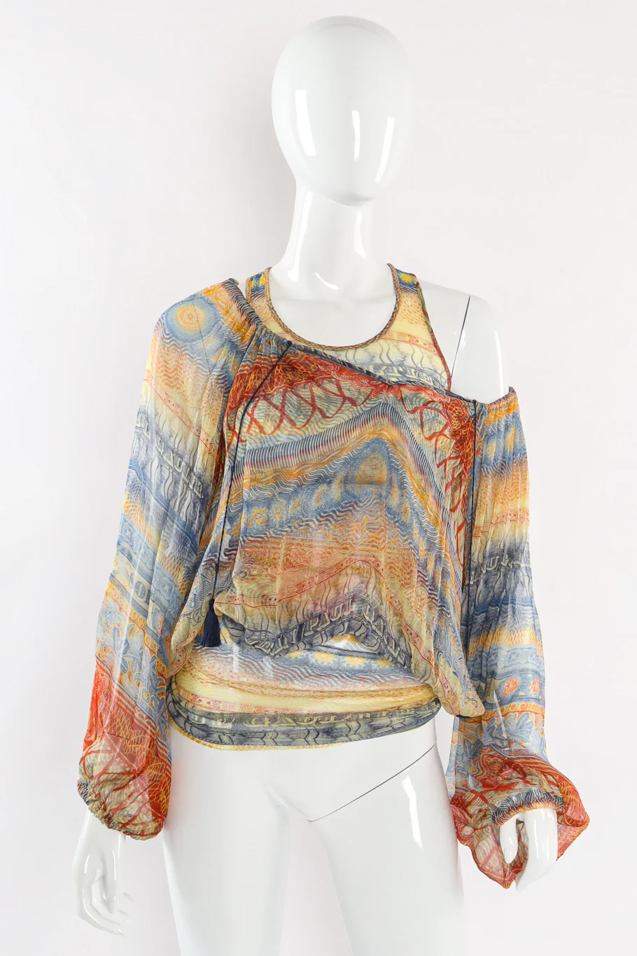 Currency Peasant Blouse - Image 5