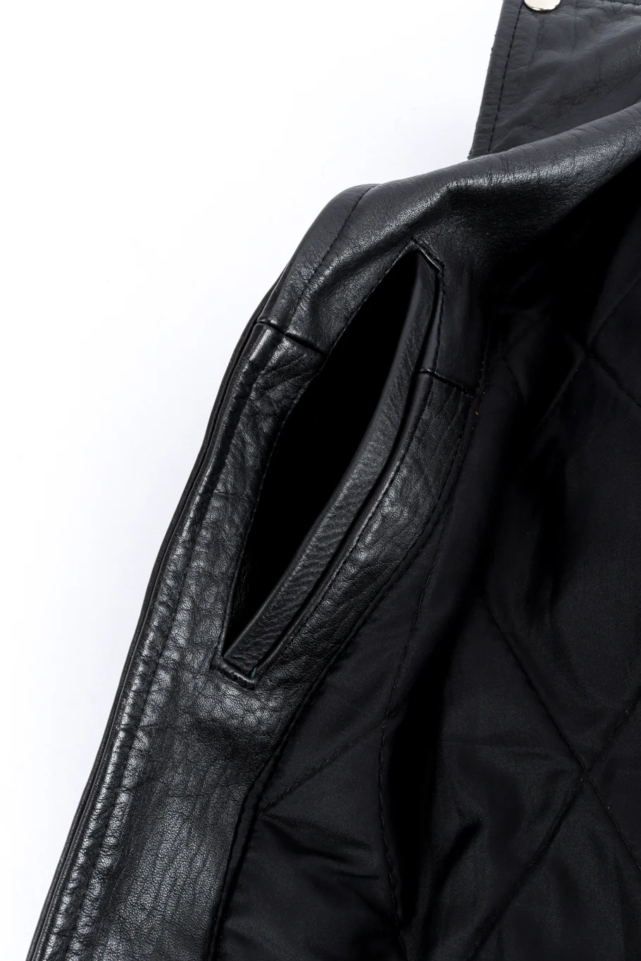 Custom Elvis Leather Biker Jacket - Image 5