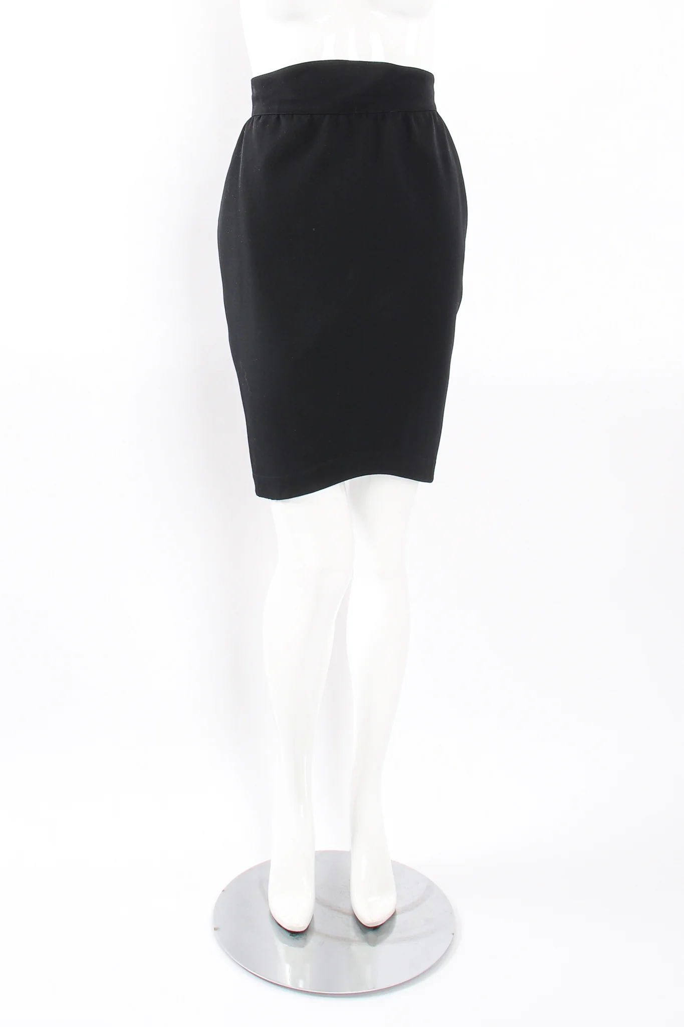 1980s Pointed Cutout Collar Jacket & Skirt Set - Image 9