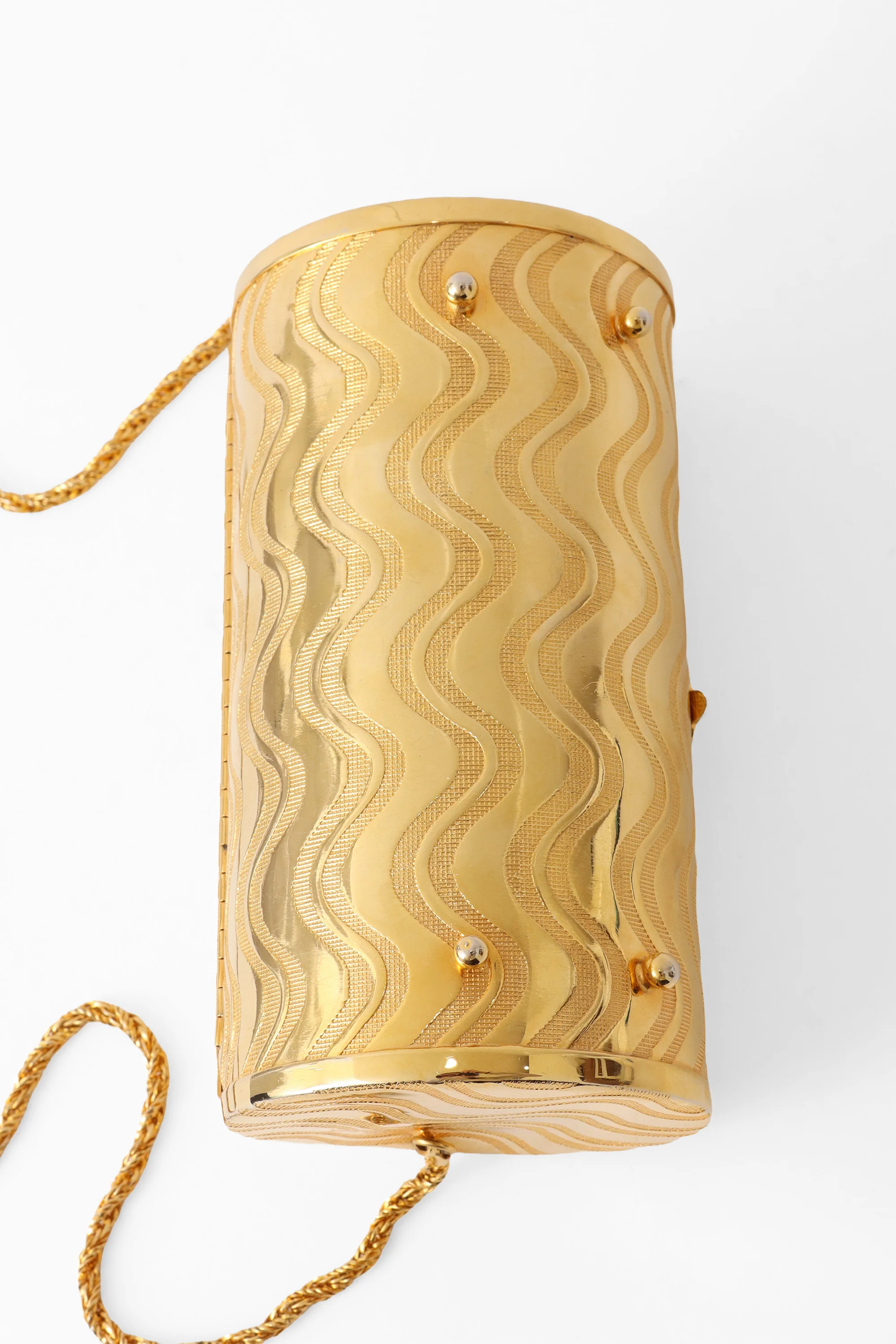 Cylindrical Textured Box Clutch - Image 5