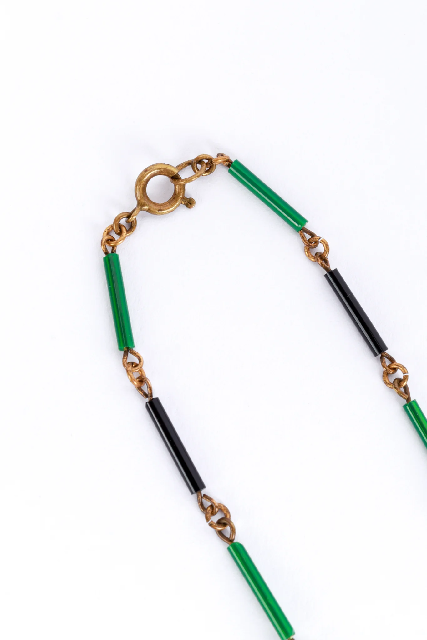 Czech Glass Beaded Pendant Necklace - Image 6