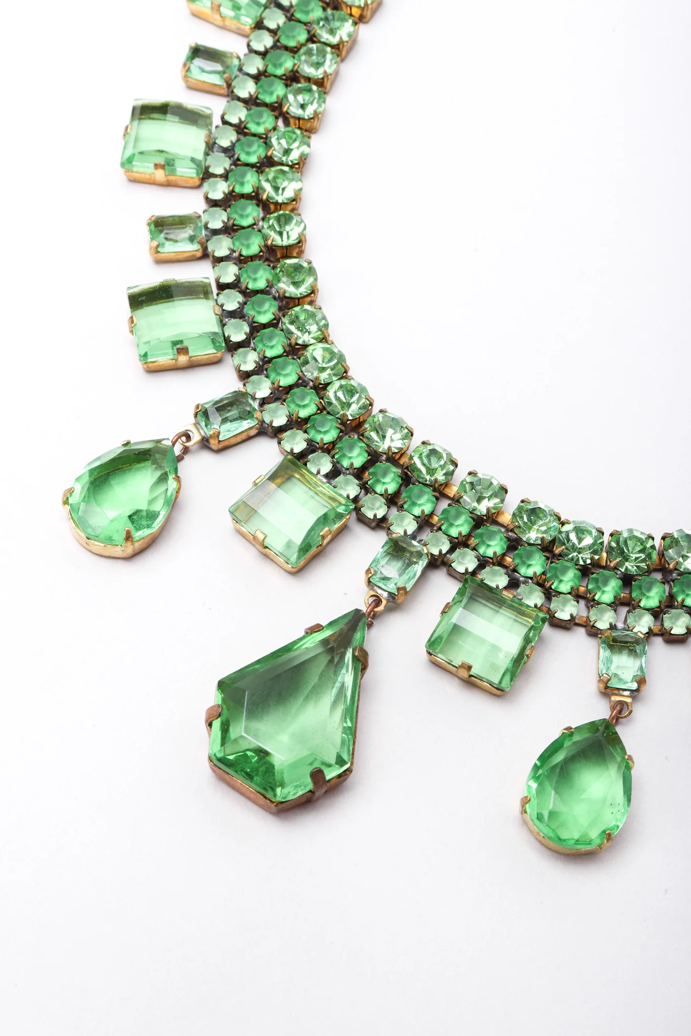 Czech Glass Collar Necklace - Image 4