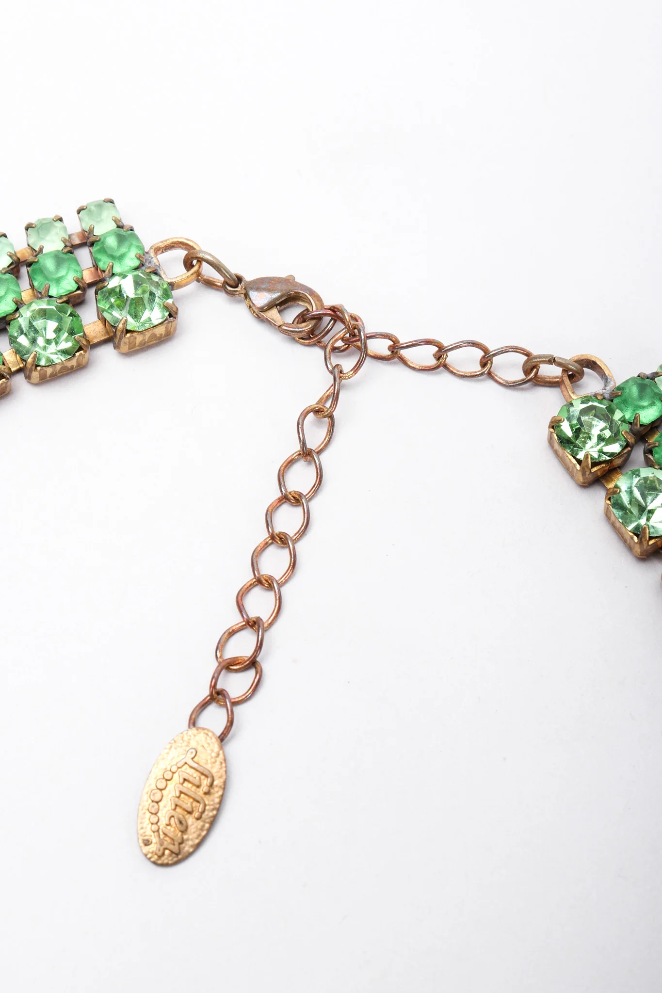 Czech Glass Collar Necklace - Image 7