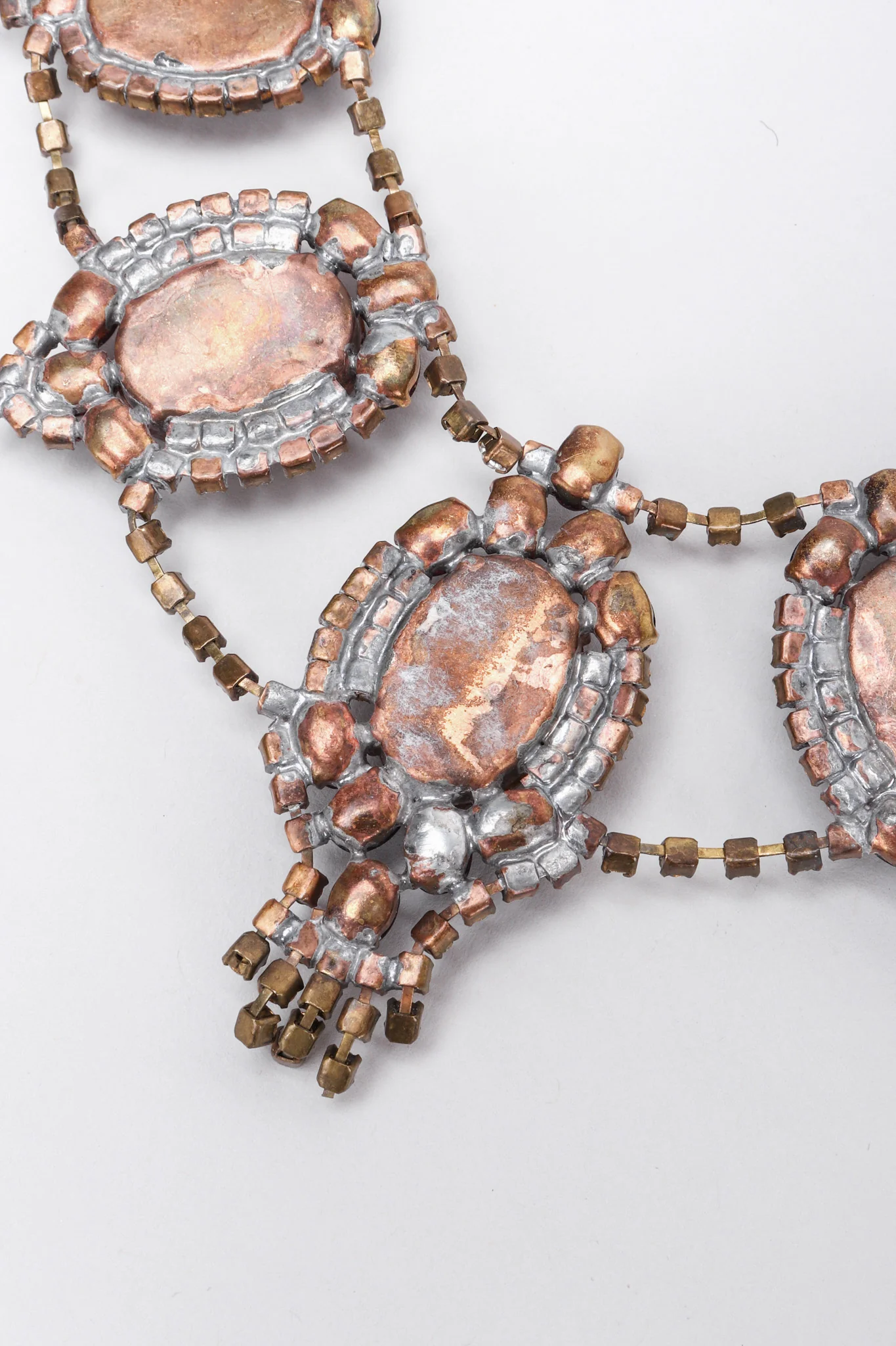 Czech Glass Rhinestone Necklace - Image 7