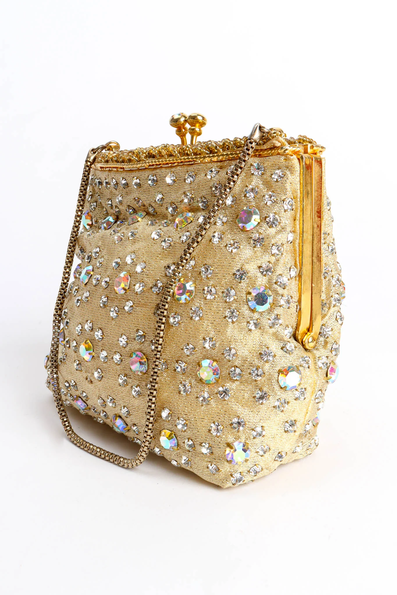 Daisy Rhinestone Pouch Bag - Image 11