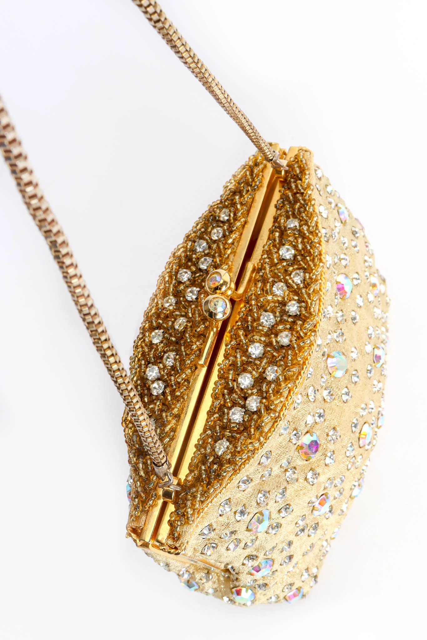 Daisy Rhinestone Pouch Bag - Image 13