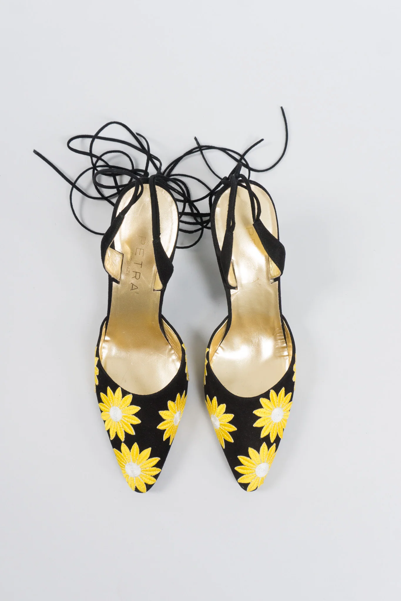 Daisy Ankle Wrap Heels - Image 6