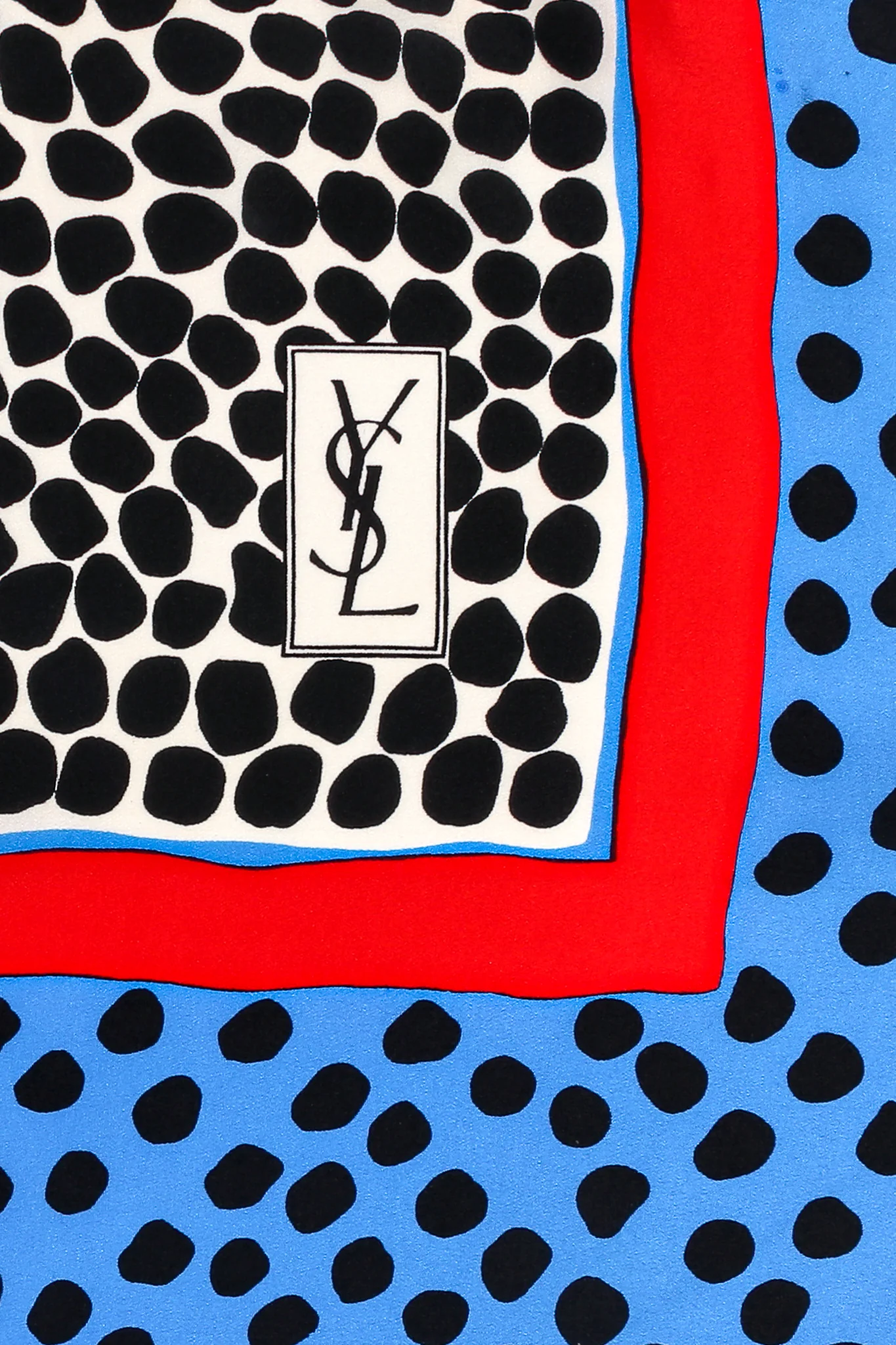 Dalmatian Dot Silk Scarf - Image 6