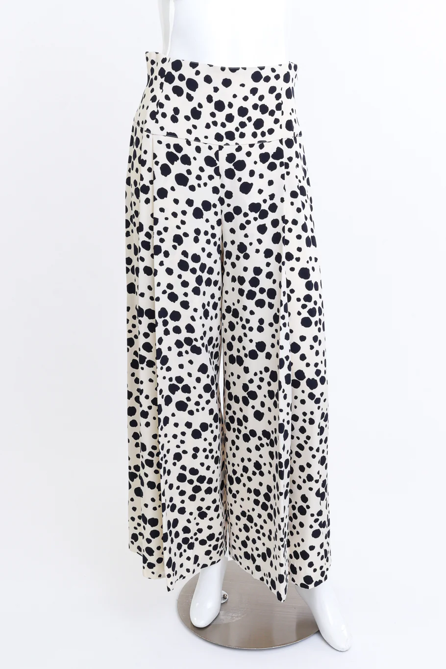 Dalmatian Duster & Palazzo Pant Suit - Image 5