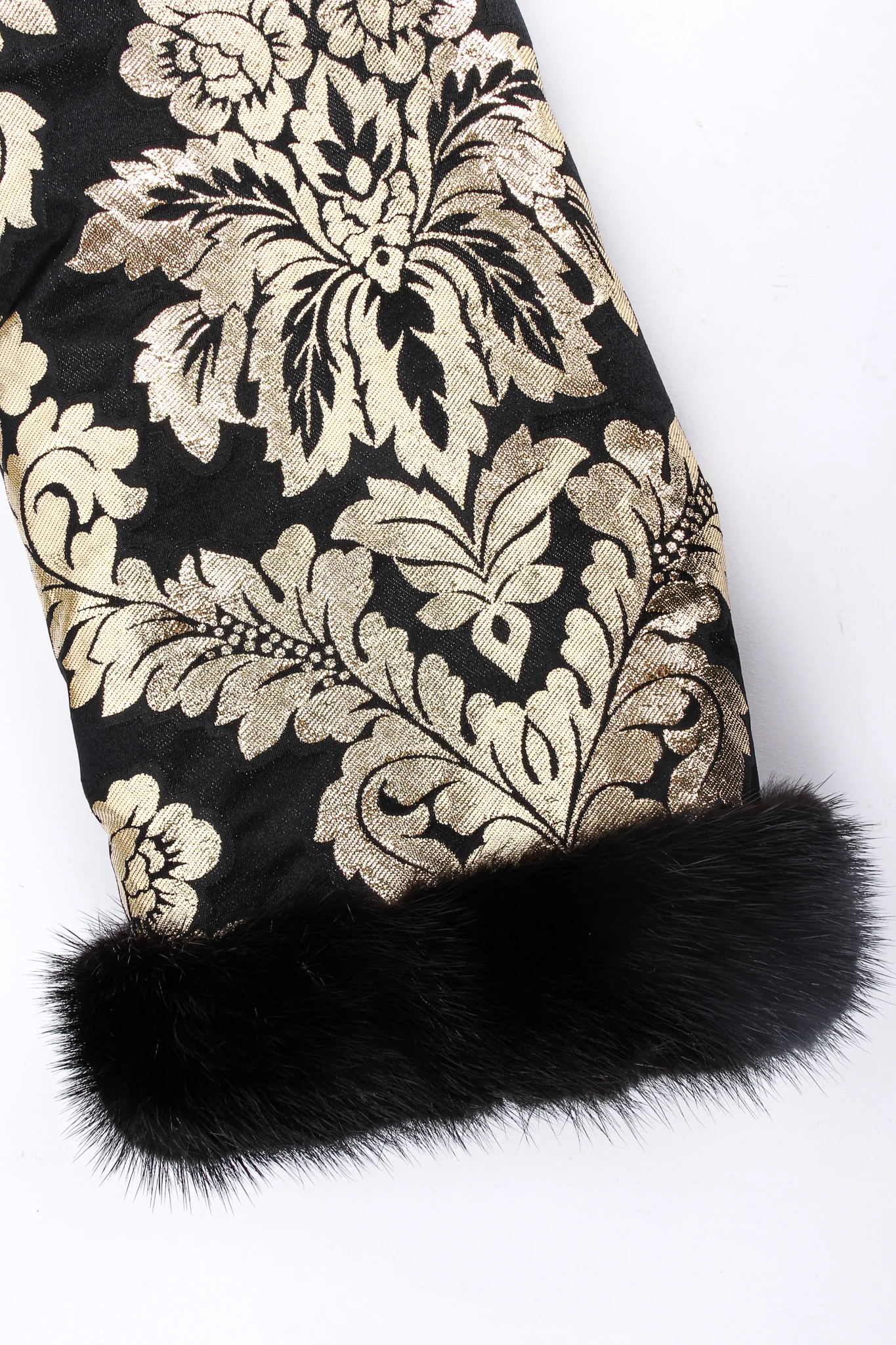 Damask Floral Lamé Coat - Image 7