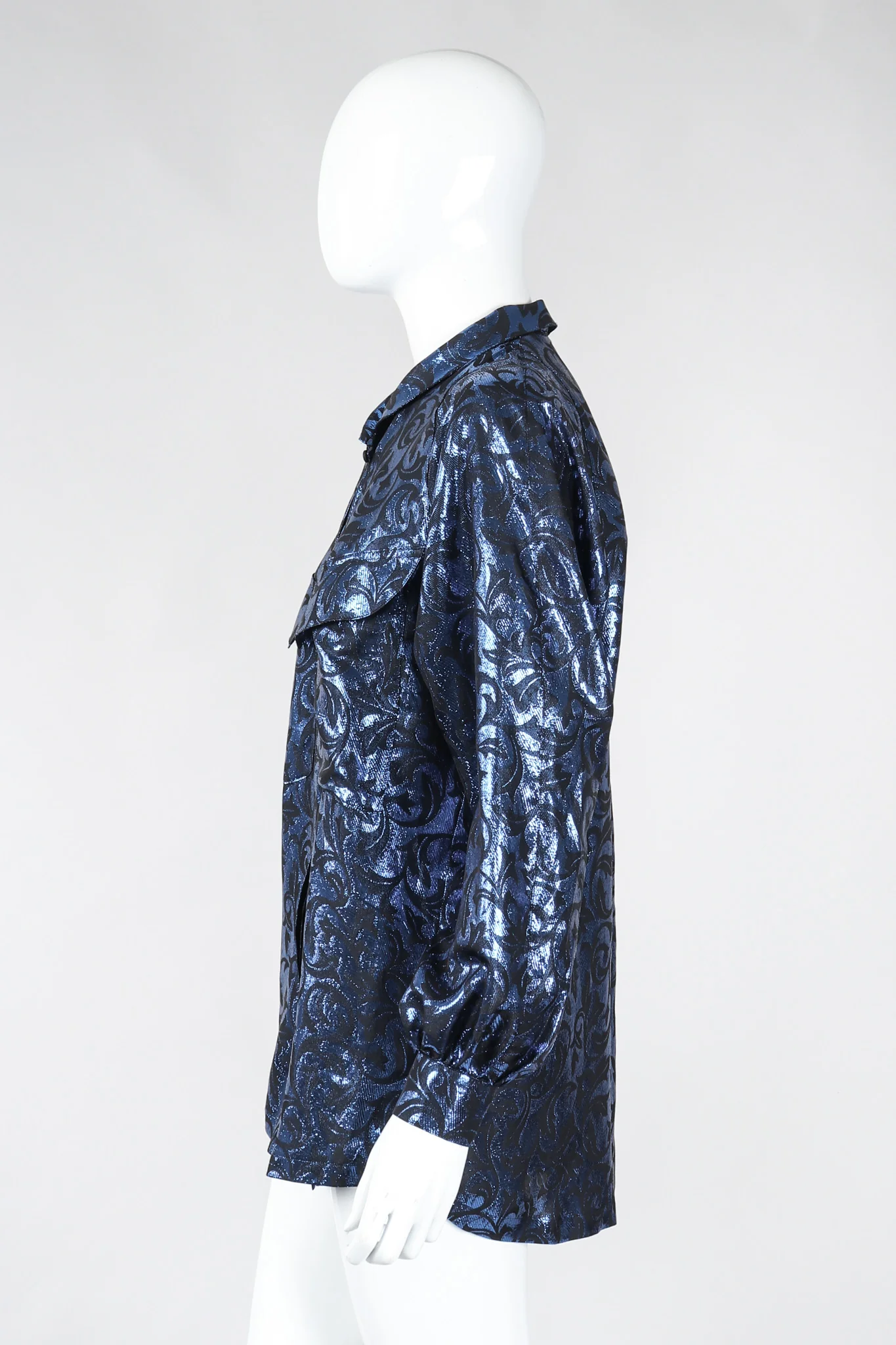 Damask Pajama Blouse - Image 5