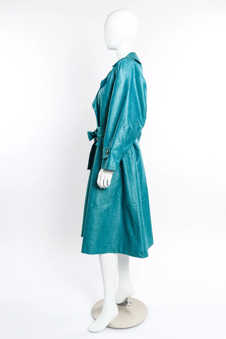 Damask Trench Coat - Image 2