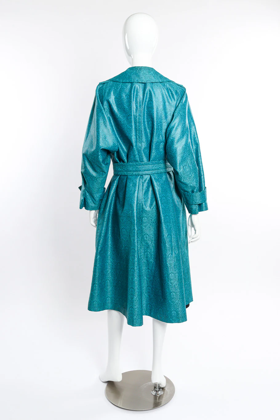 Damask Trench Coat - Image 3