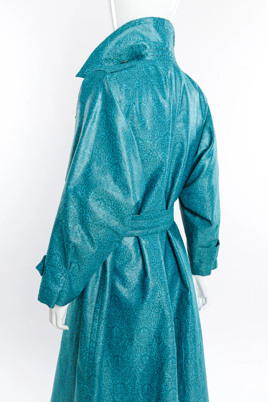 Damask Trench Coat - Image 5