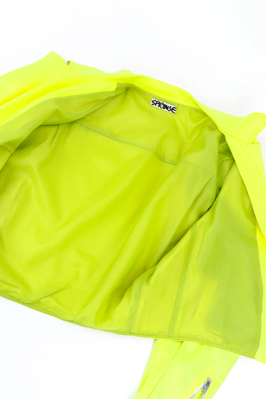 Day-Glo Moto Jacket & Skirt Set - Image 9