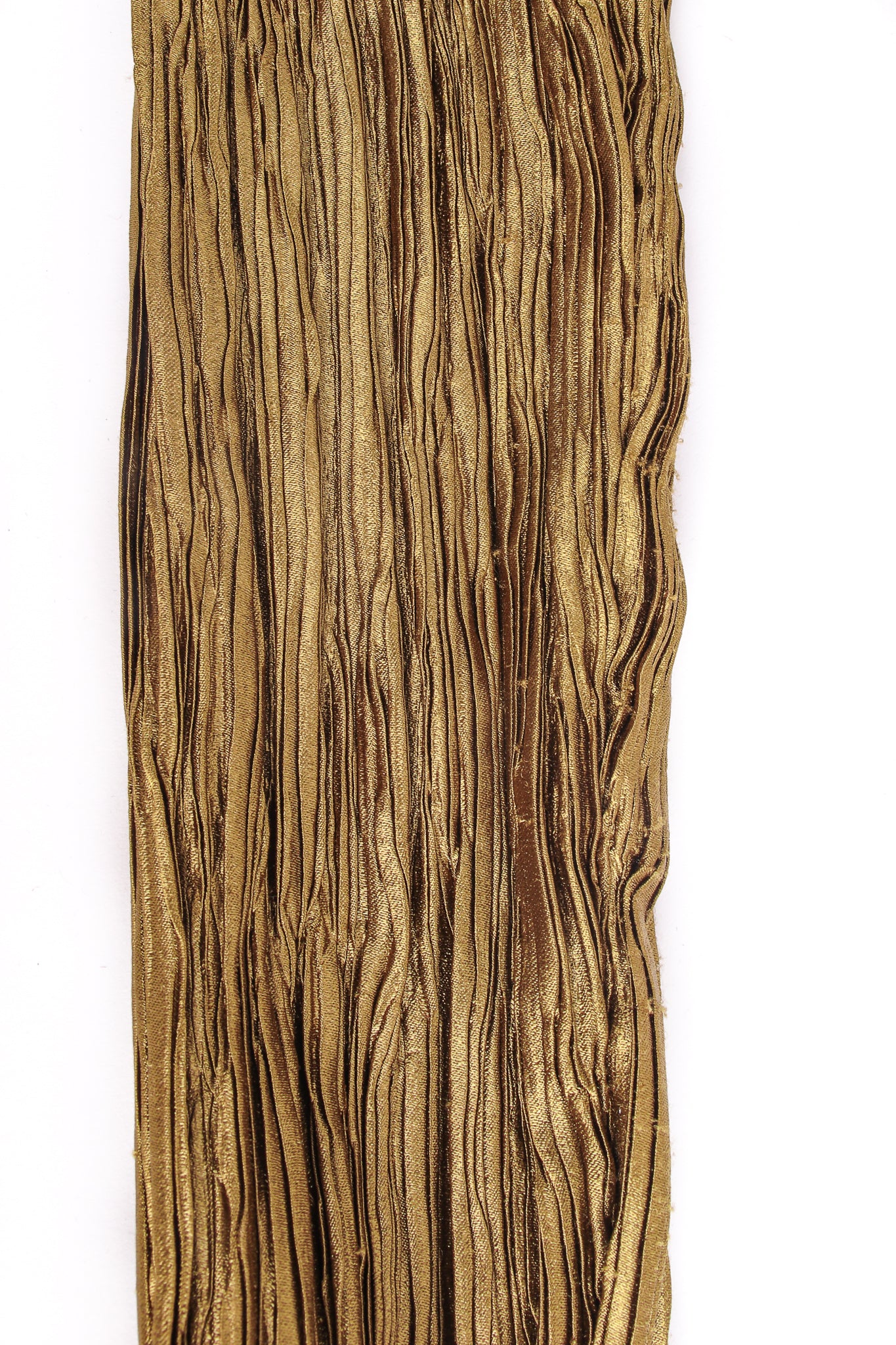 Pleated Embellished Column Gown - Image 9