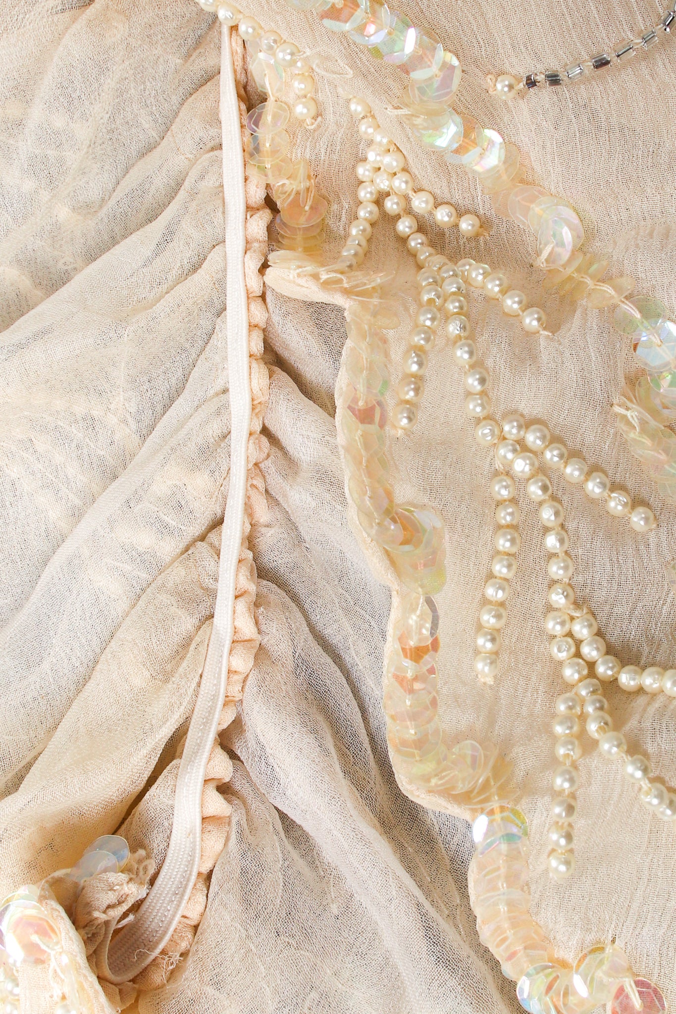 Deco Beaded Shift Slip Dress - Image 7