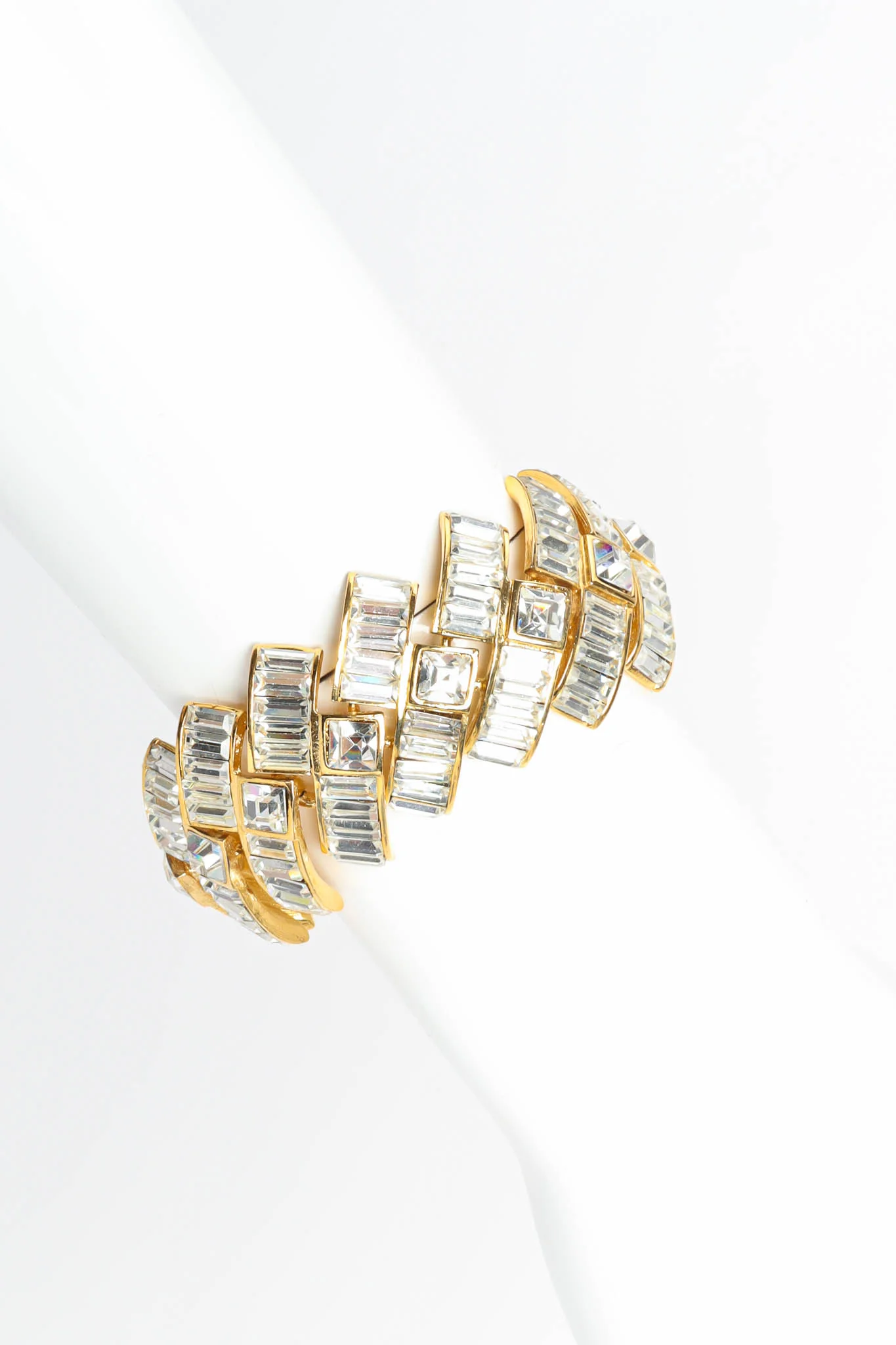 Deco Rhinestone Ladder Bracelet - Image 2