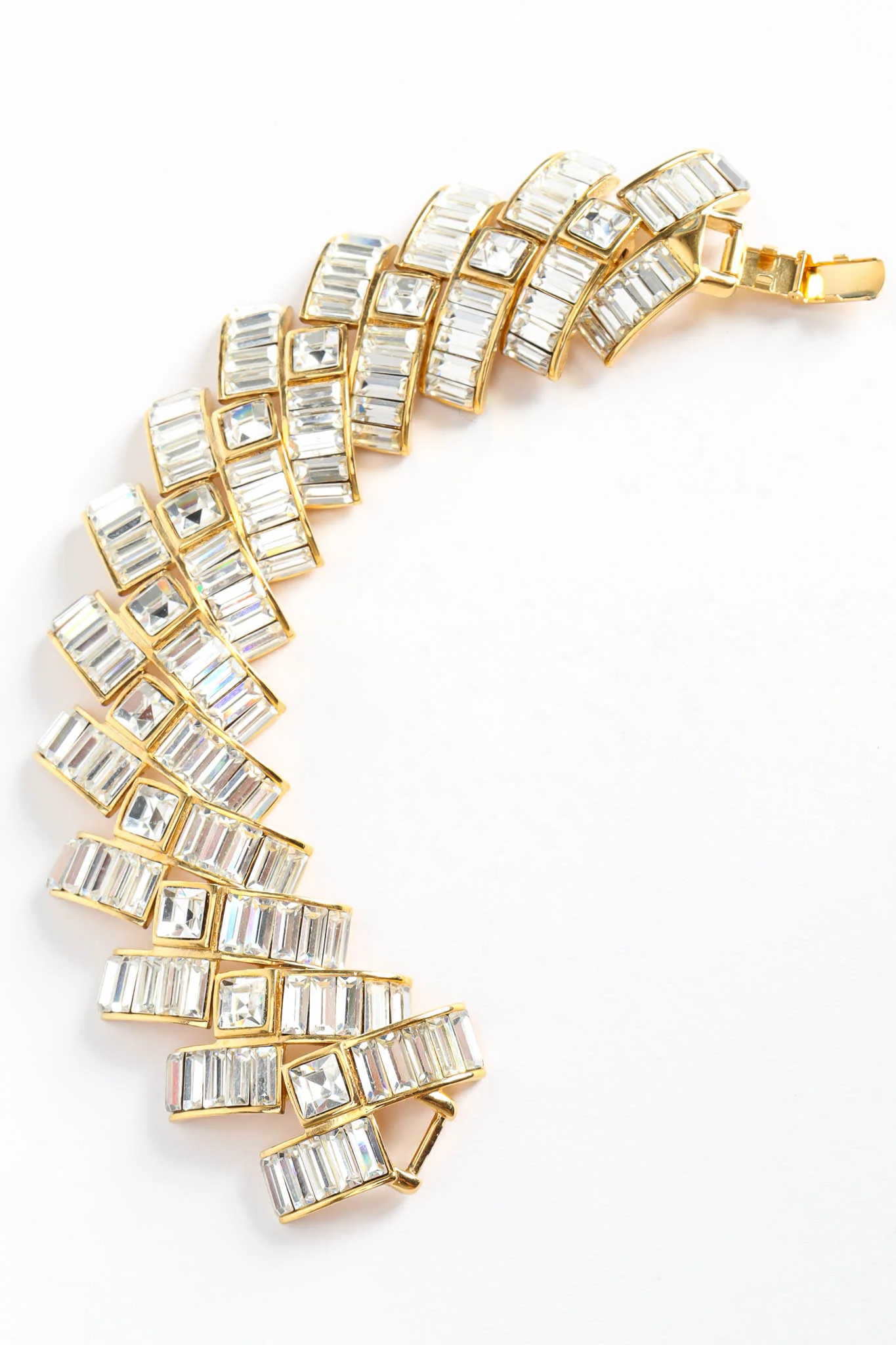 Deco Rhinestone Ladder Bracelet - Image 6