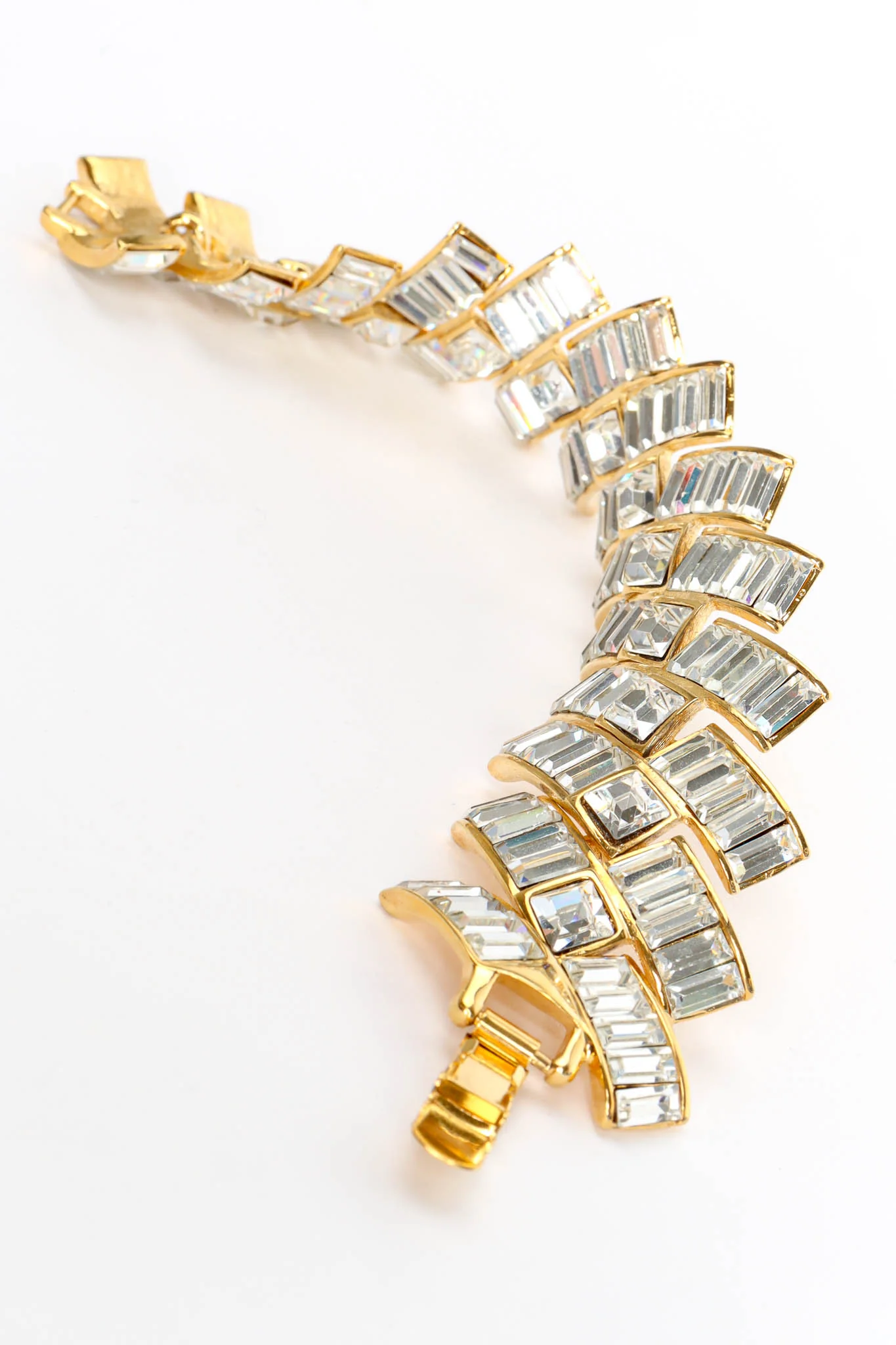Deco Rhinestone Ladder Bracelet - Image 8