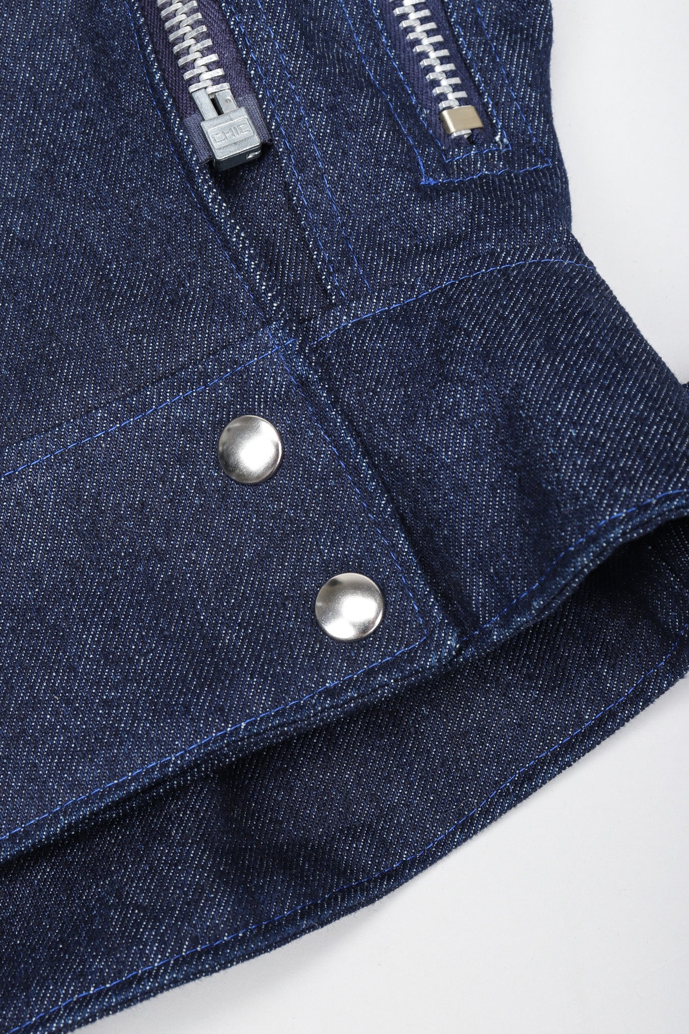 Denim Appliqué Moto Set - Image 15