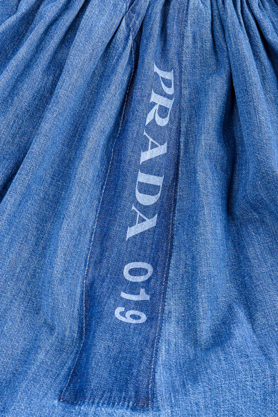Denim Peasant Skirt - Image 7