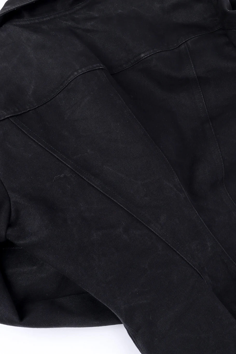 Denim Peplum Jacket - Image 13
