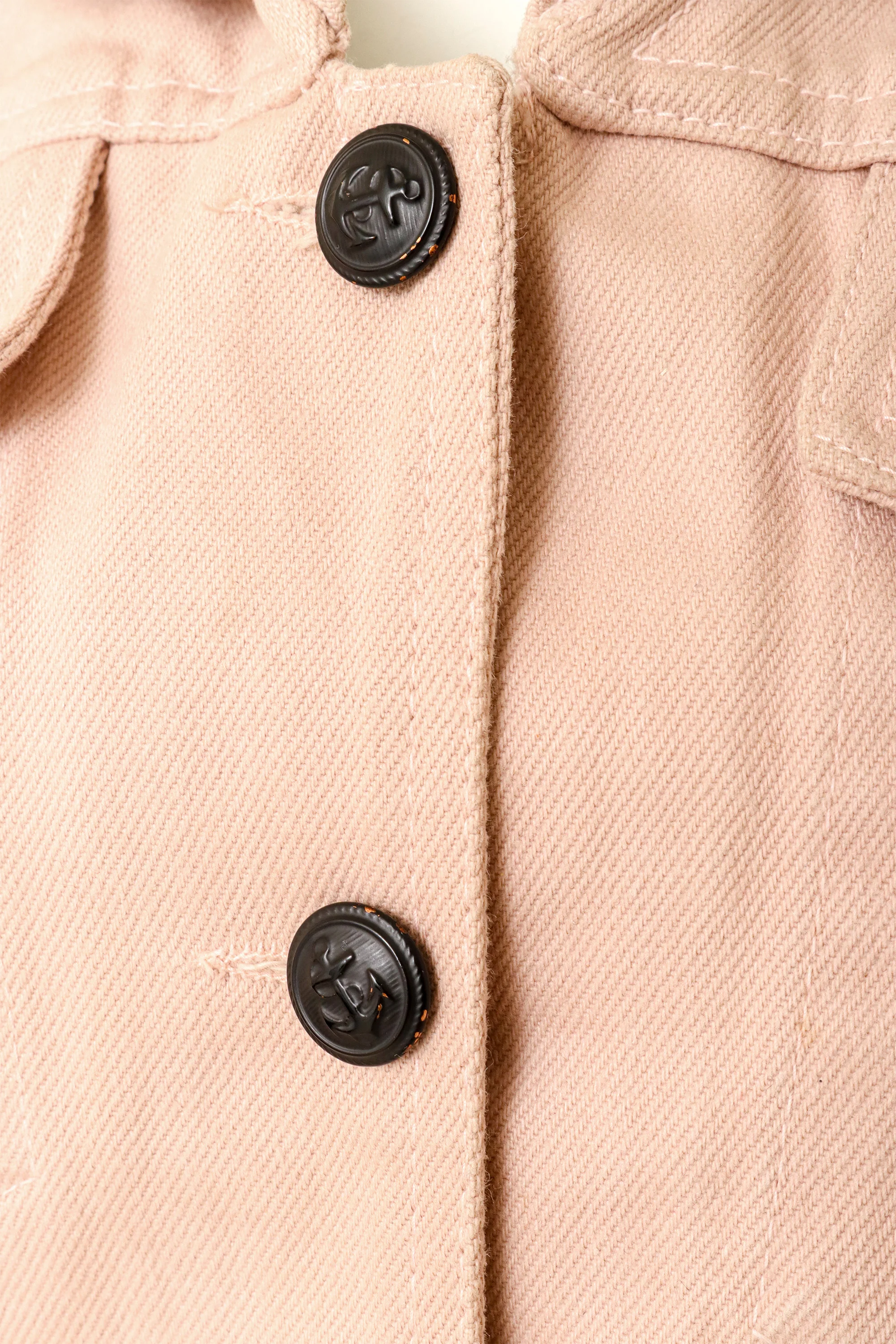 1989 S/S Denim Sailor Corset Jacket - Image 9