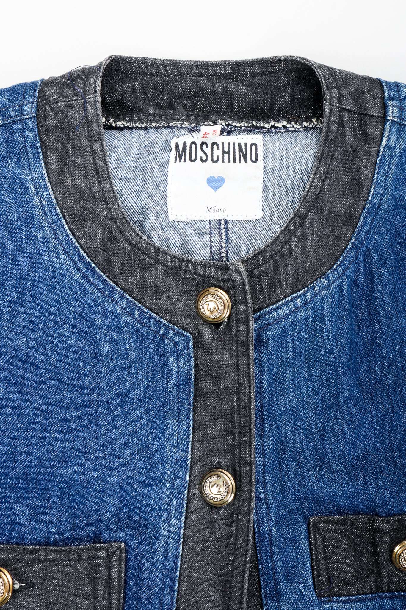 Denim Sheath Dress - Image 8