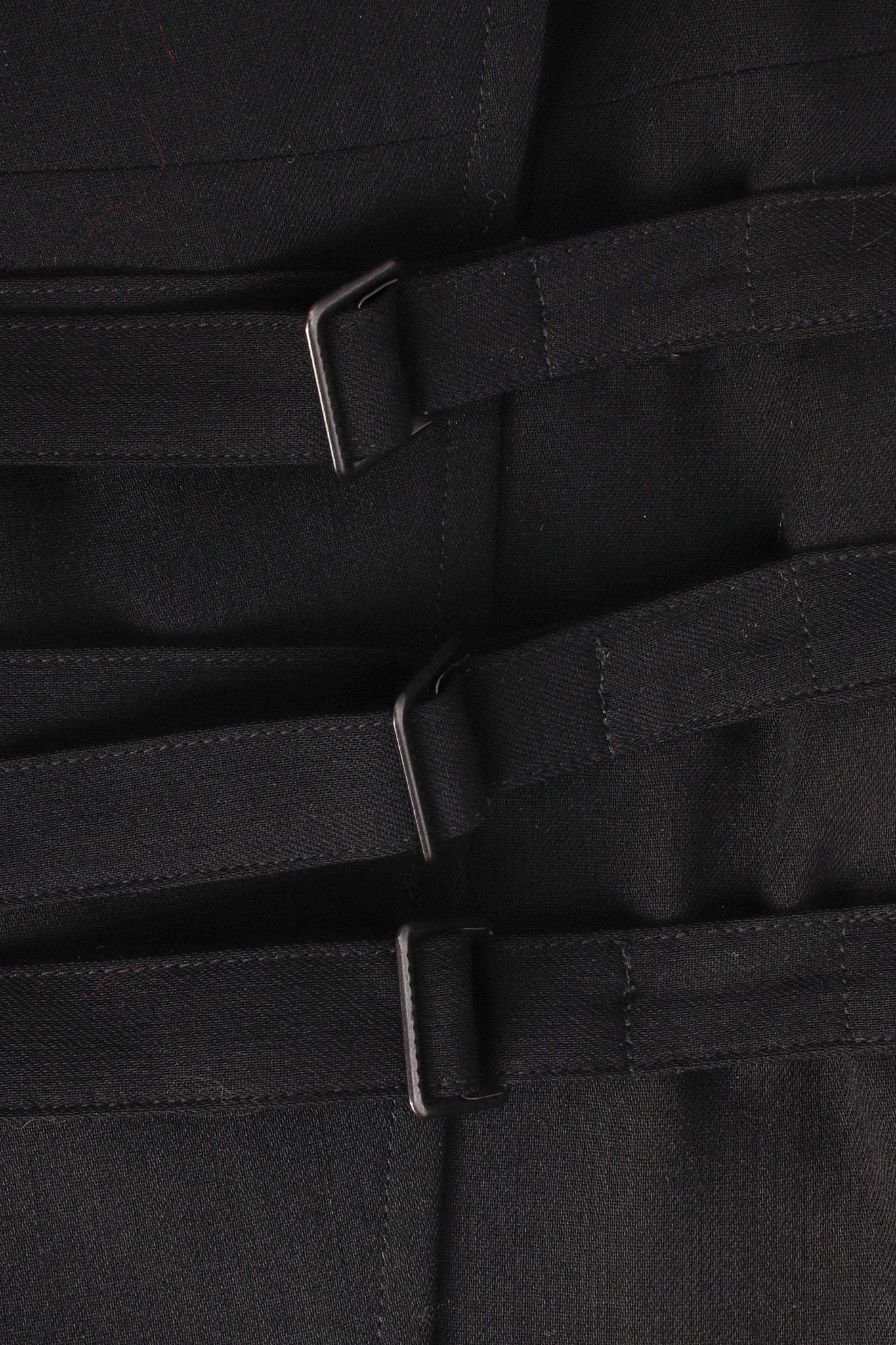 Diagonal Breasted Wool Jacket - Image 11
