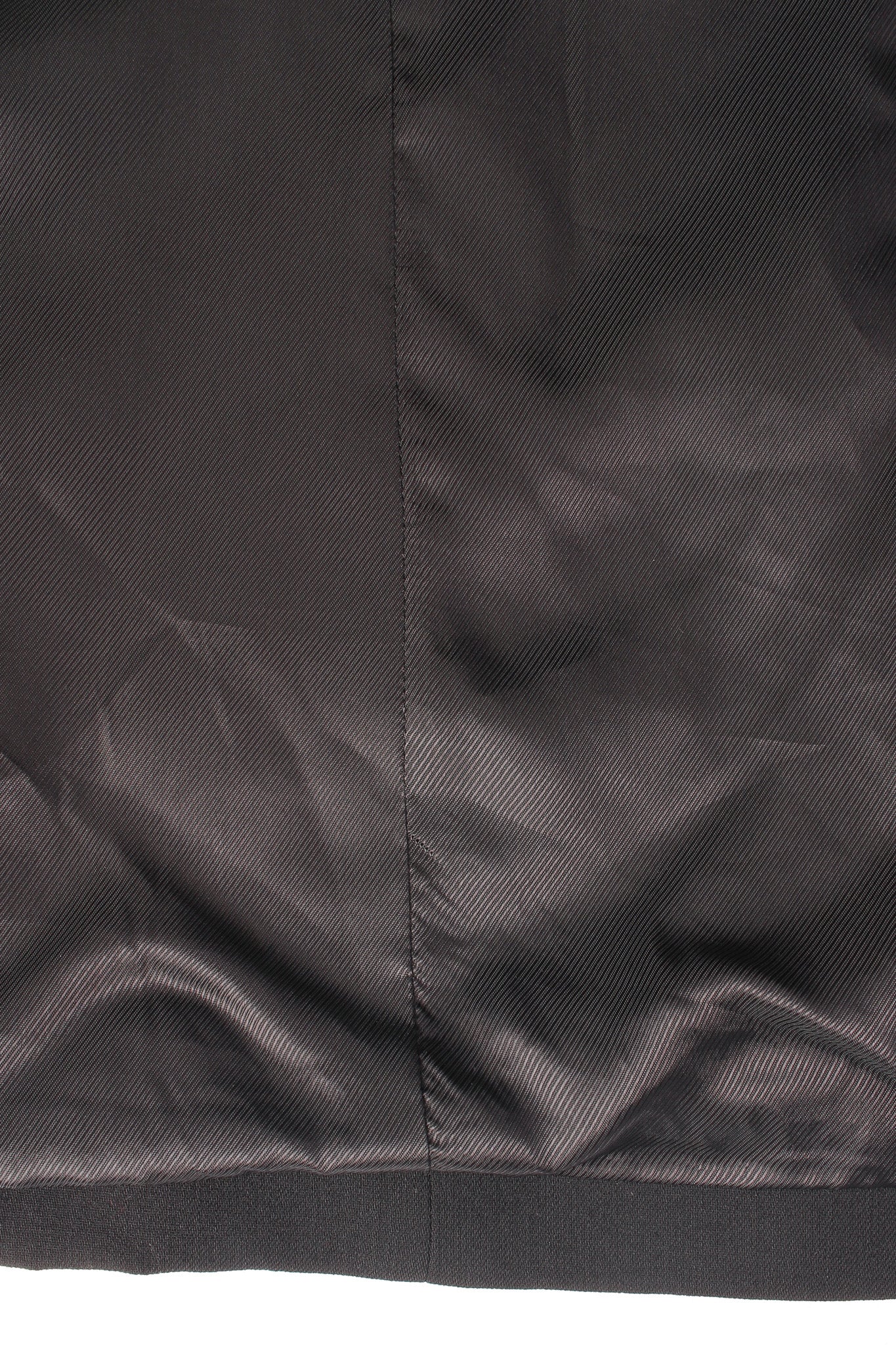 Diagonal Breasted Wool Jacket - Image 12