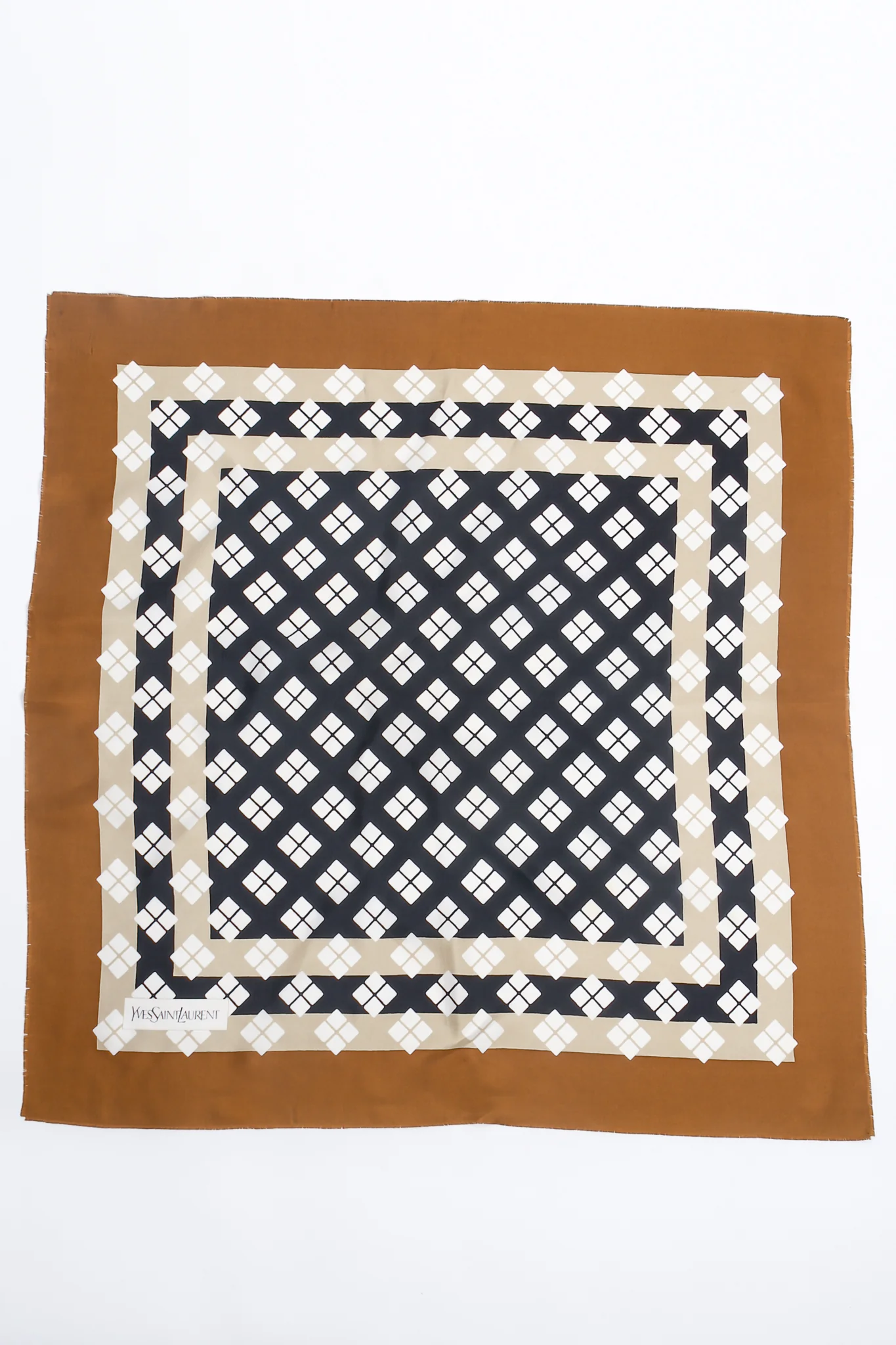 Diamond Block Window Pane Scarf - Image 2