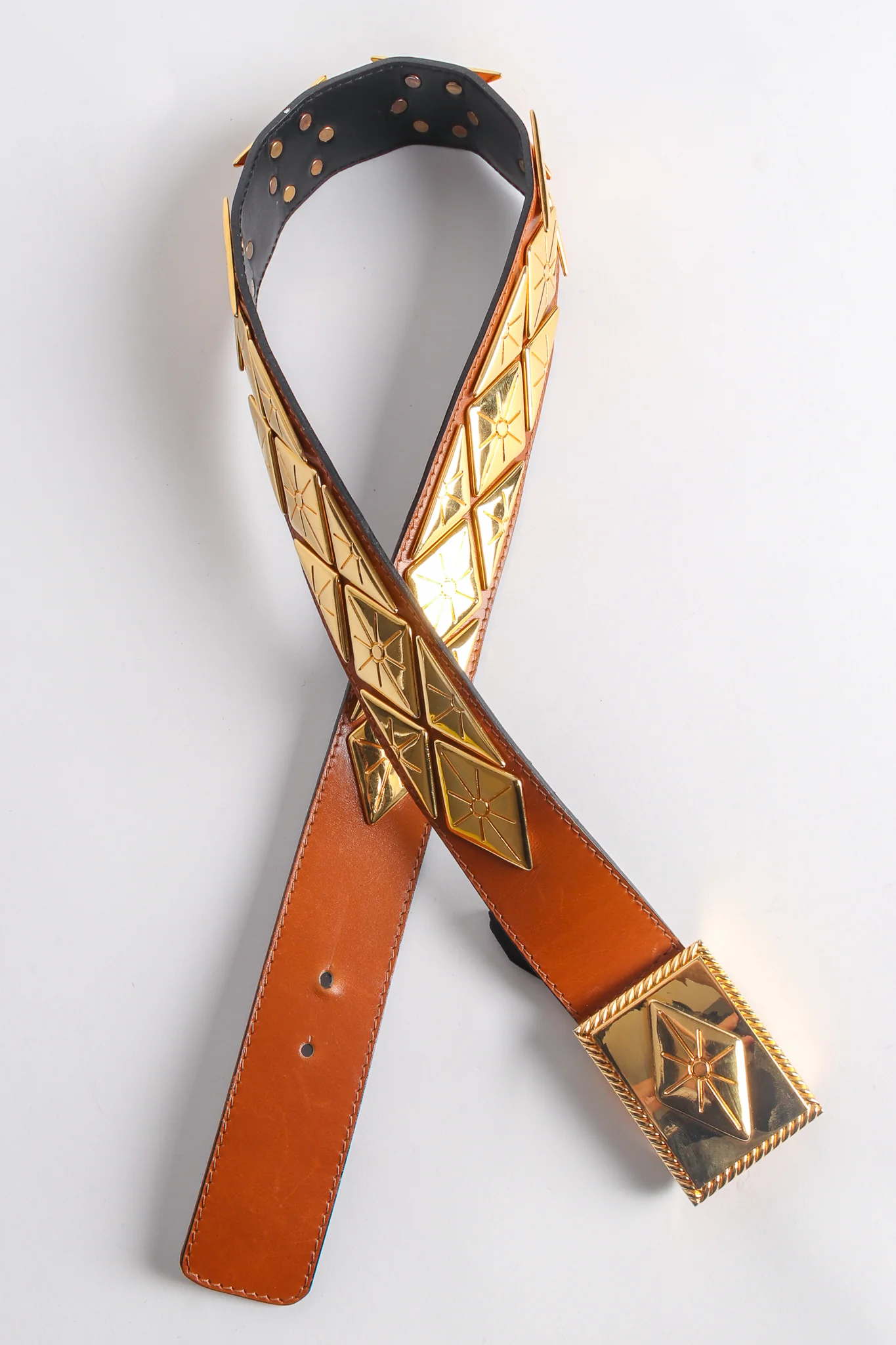 Diamond Burst Buckle Belt - Image 3