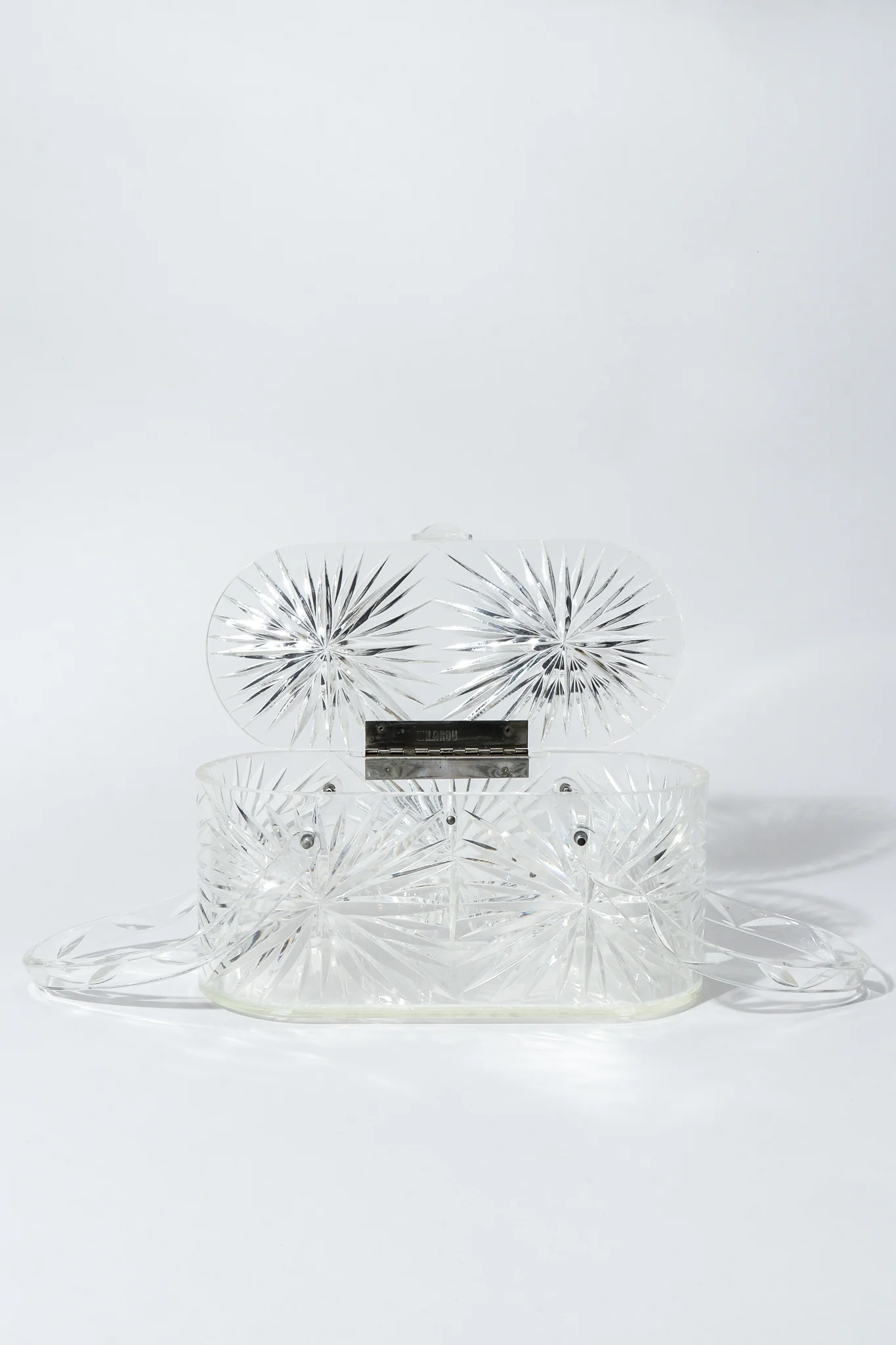 Diamond-Cut Lucite Box Bag - Image 12