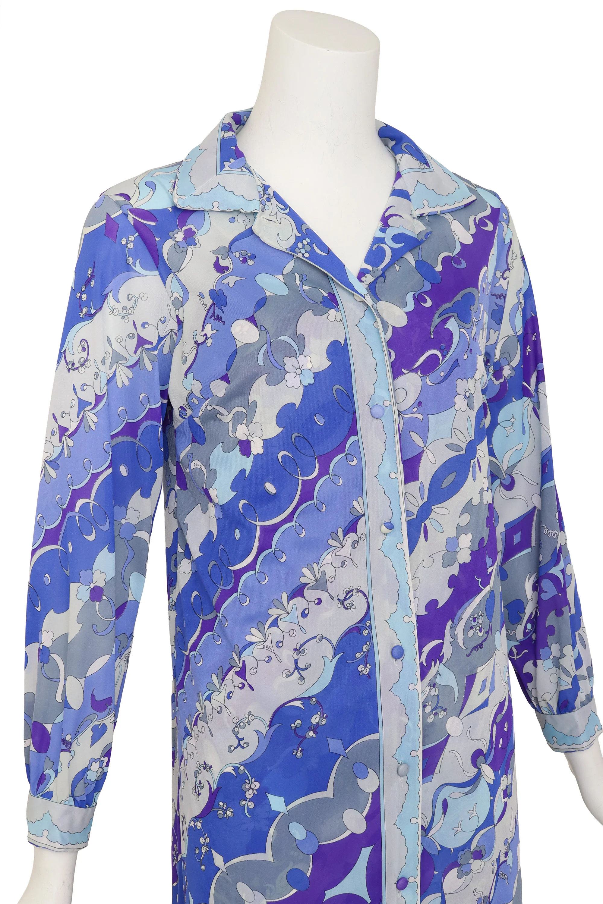 Diamond Floral Patterned Slip Set - Image 3