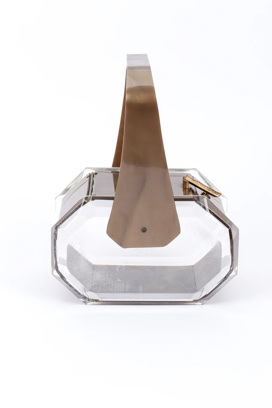 Diamond Octagon Lucite box Bag - Image 2