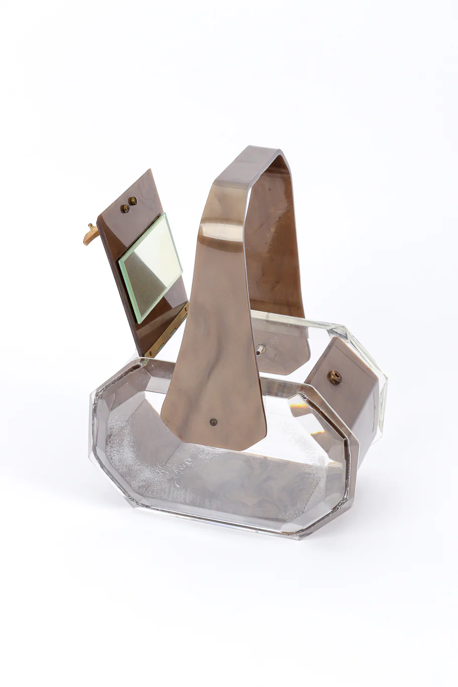 Diamond Octagon Lucite box Bag - Image 6