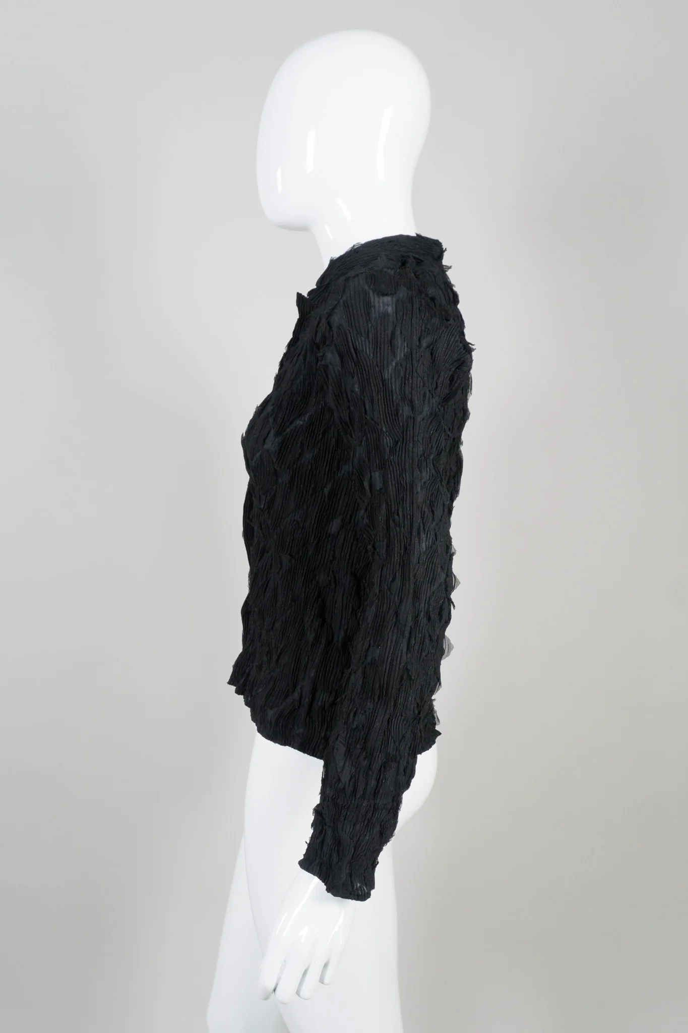 Diamond Pleated Blouse - Image 4
