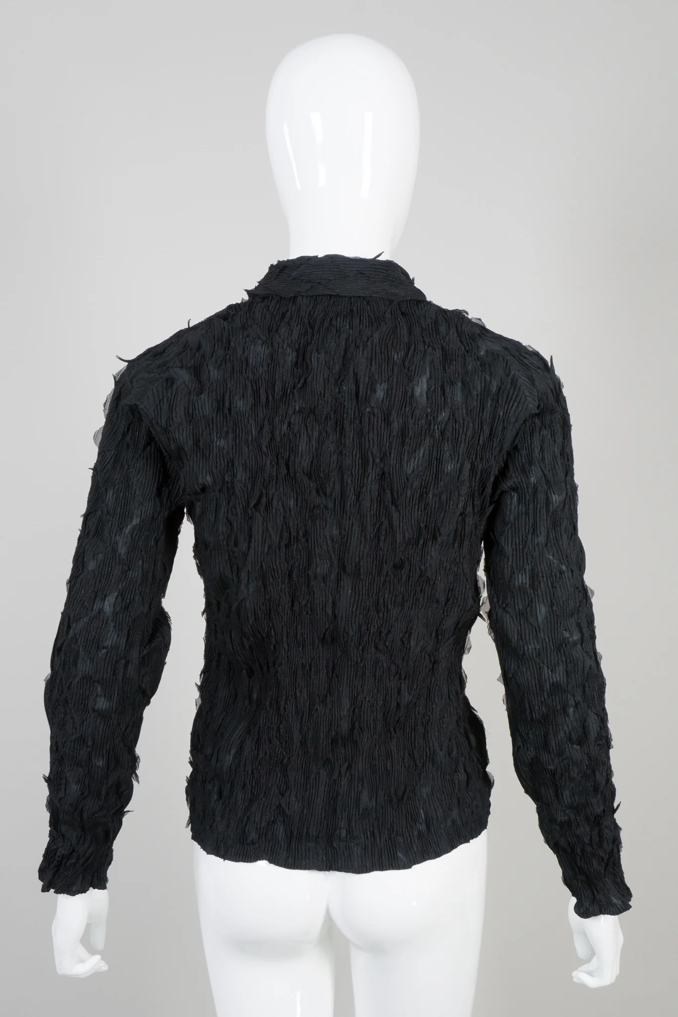 Diamond Pleated Blouse - Image 6