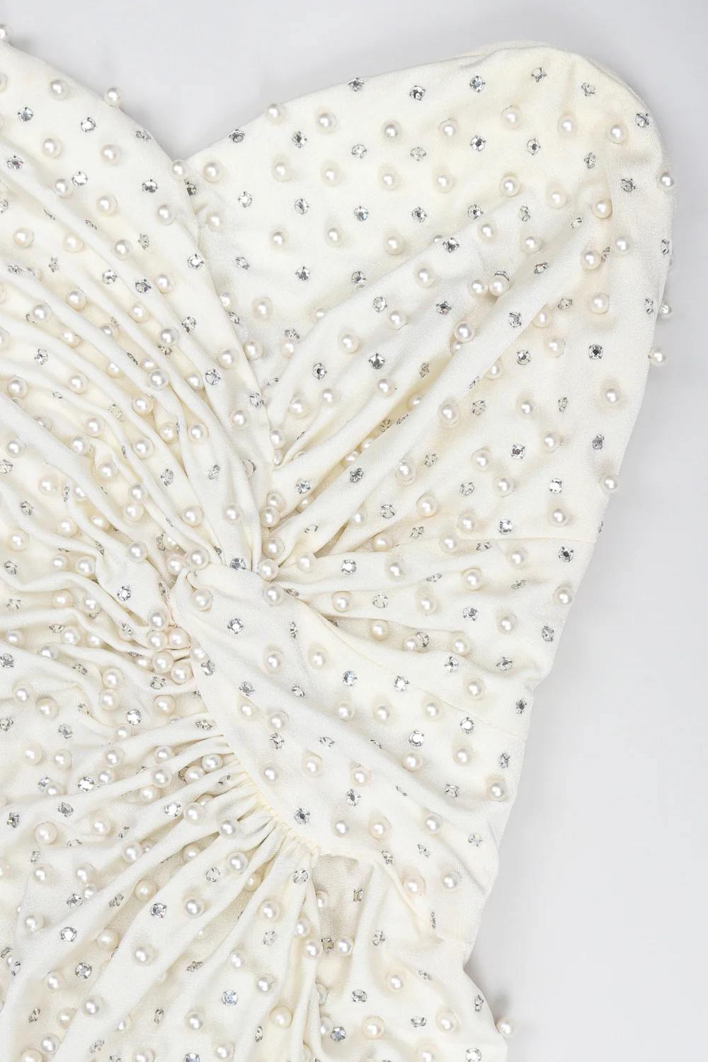 Diamonds & Pearls Silk Dress - Image 6