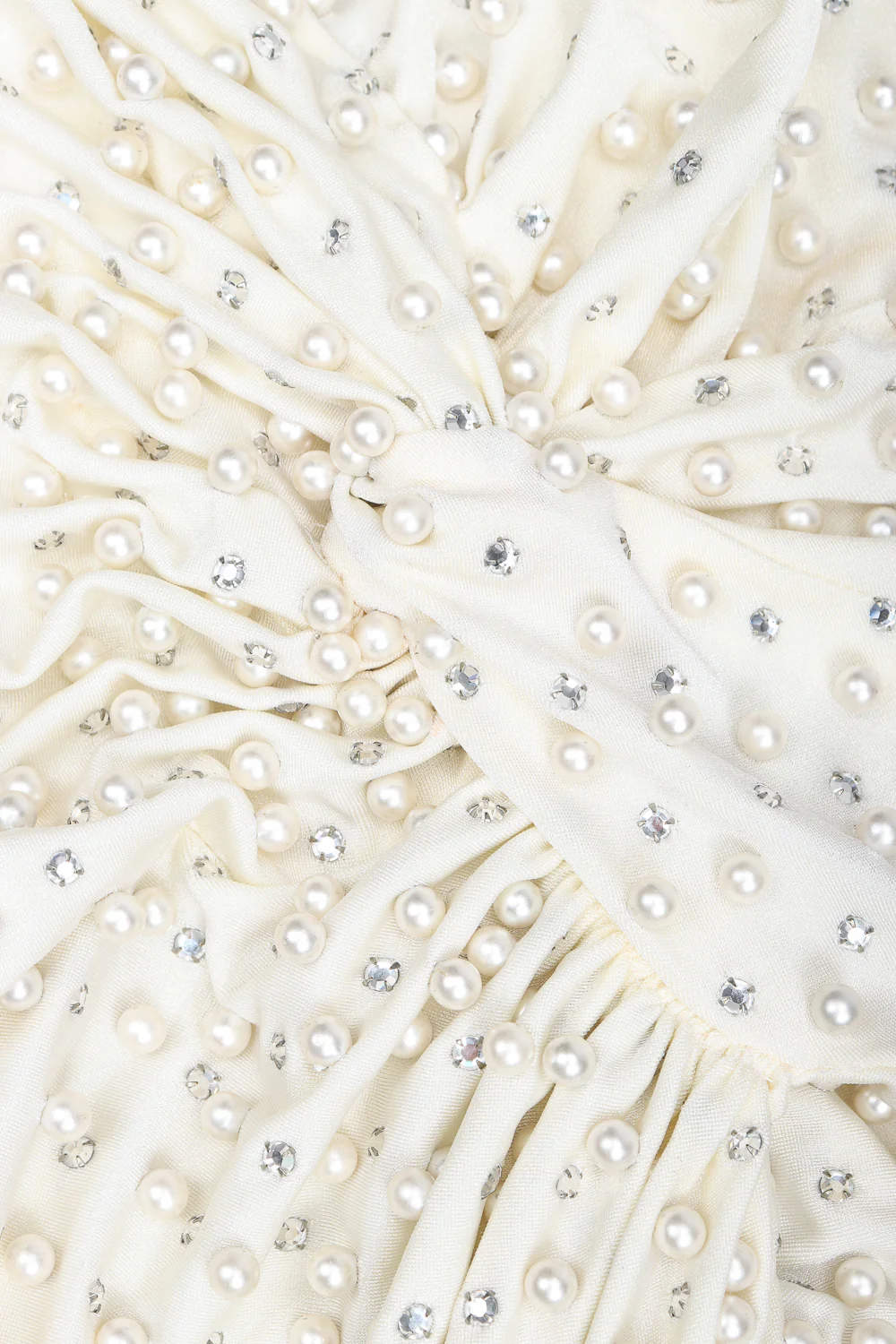Diamonds & Pearls Silk Dress - Image 7