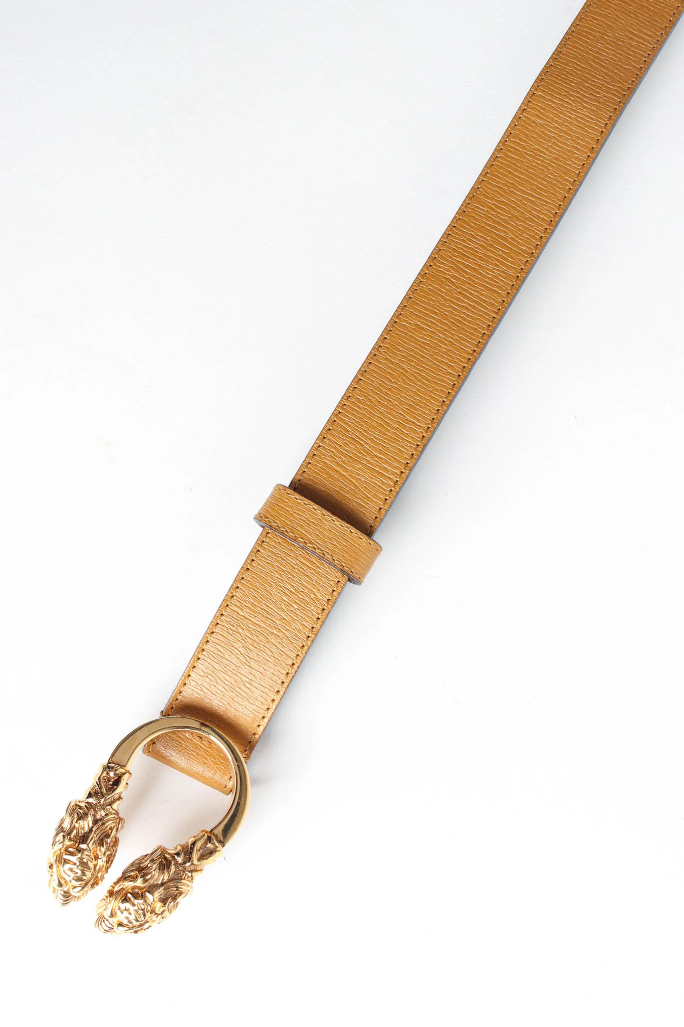 Dionysus Double Dragon Leather Belt - Image 7