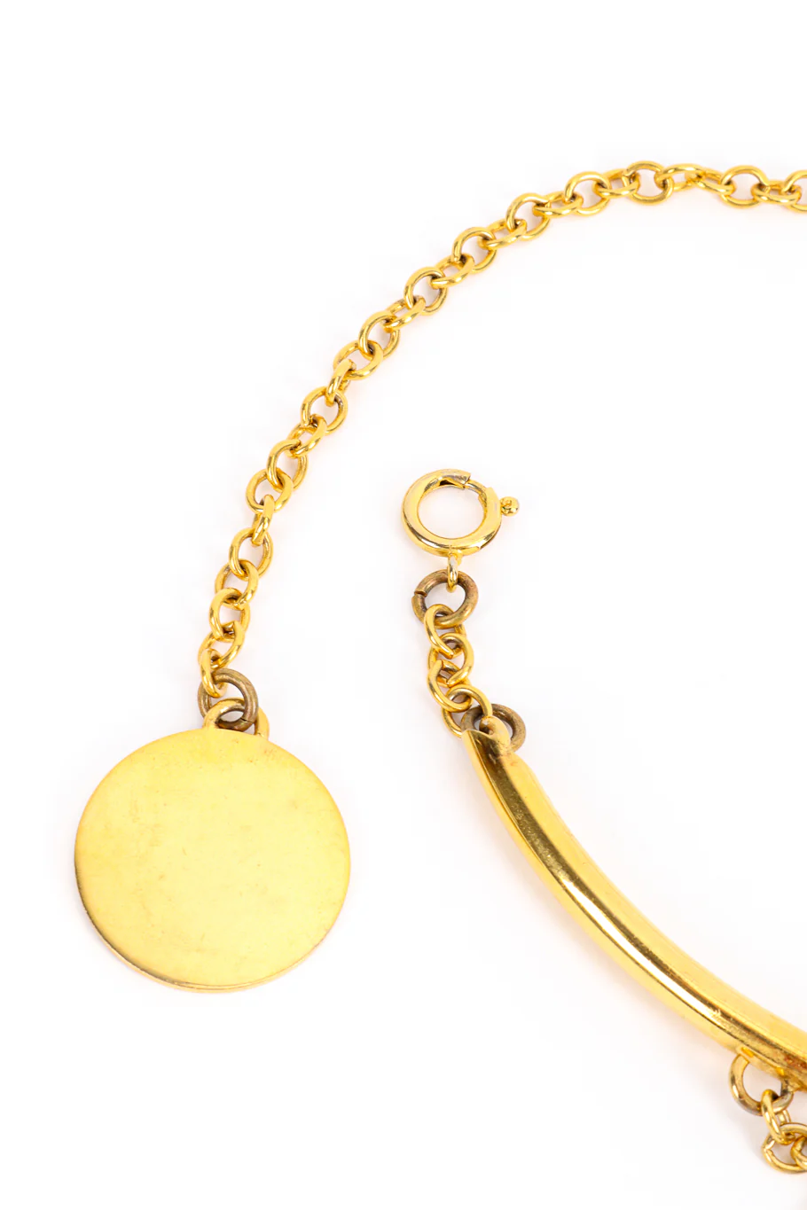 Disc Chain Fringe Necklace - Image 9