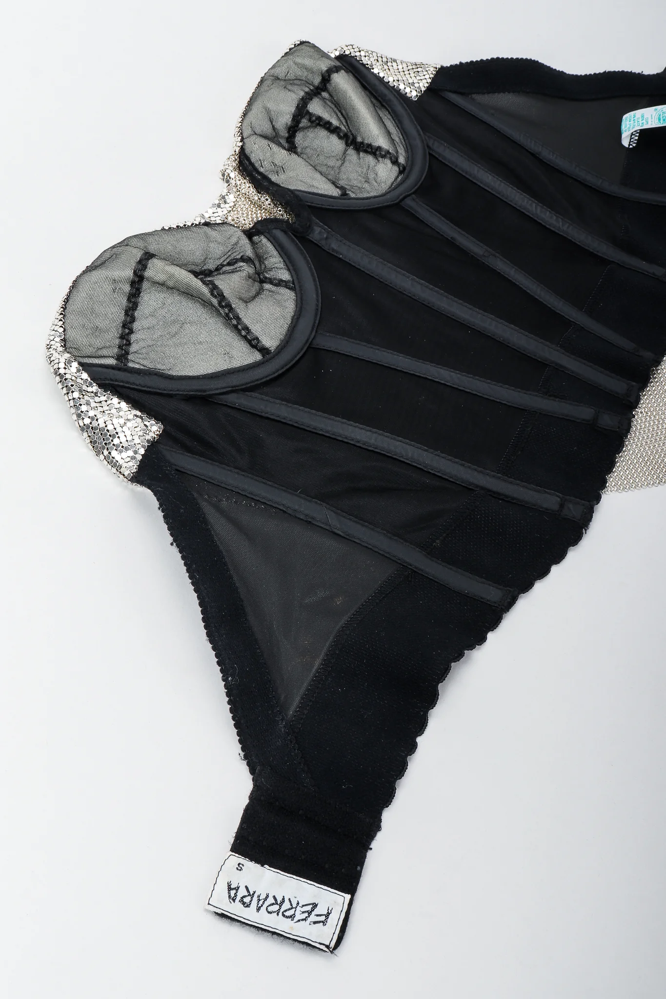 Disco Ball Mesh Bustier - Image 6