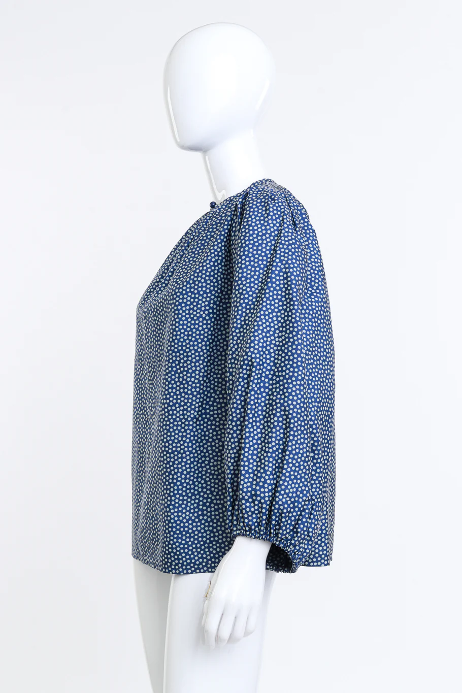Ditsy Dot Balloon Blouse - Image 2