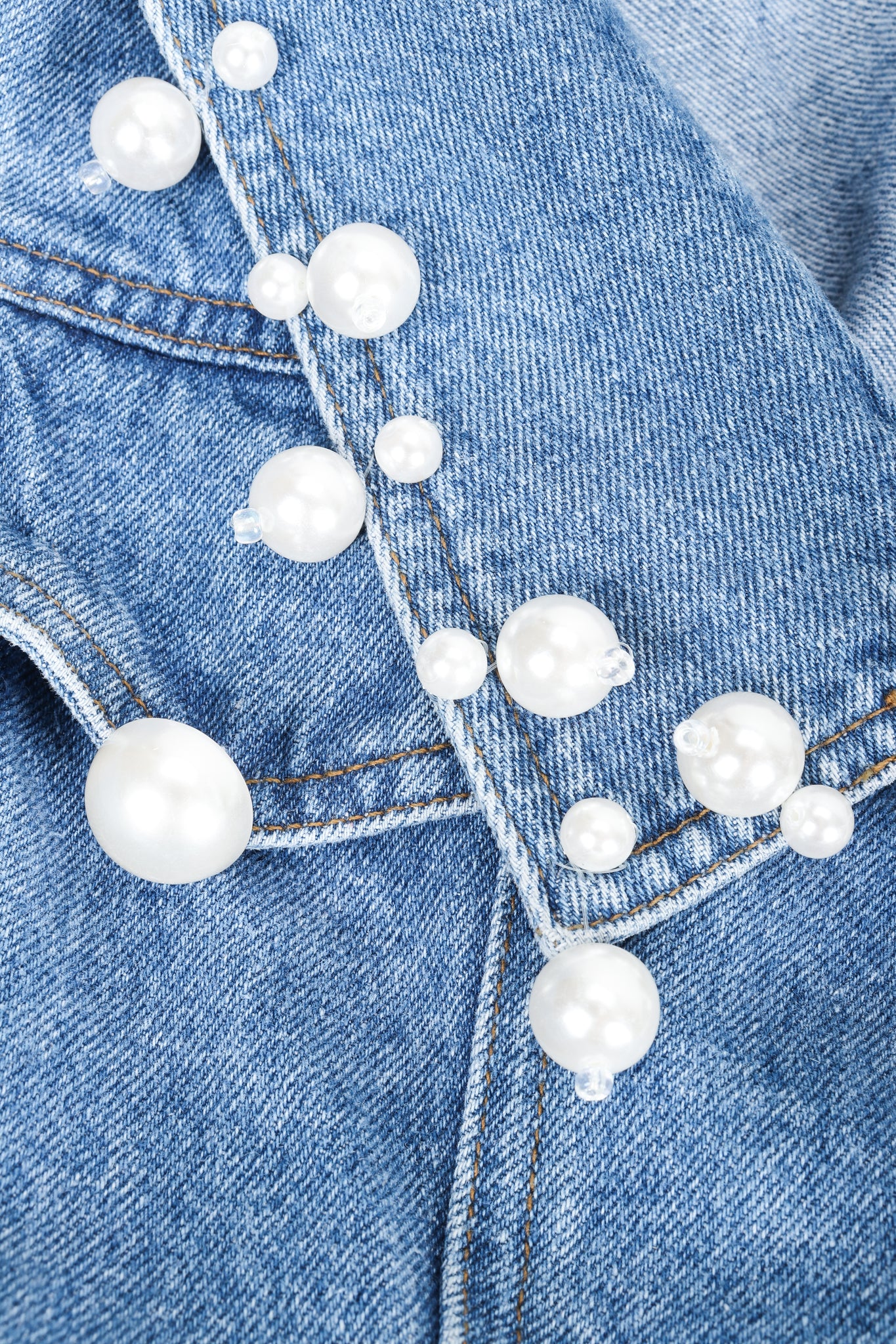 DKNY Pearl Denim Jacket - Image 6