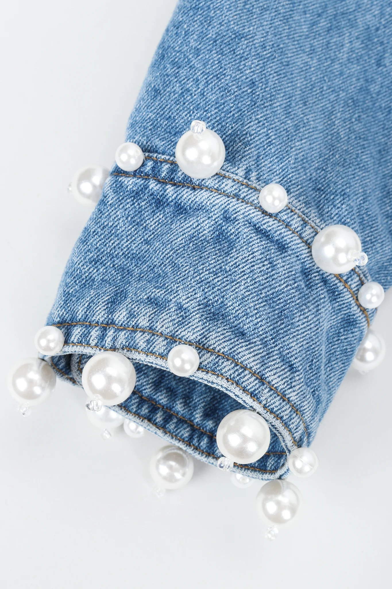 DKNY Pearl Denim Jacket - Image 8