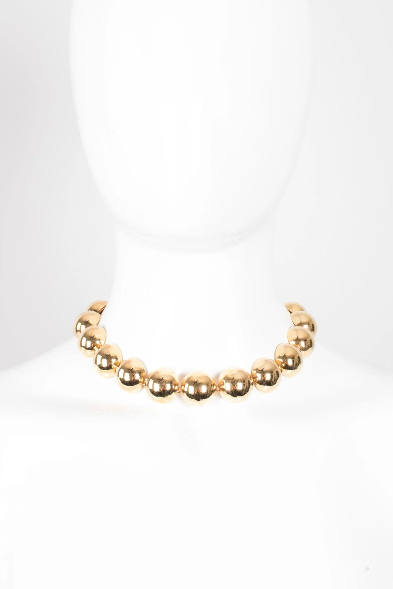 Dome Bead Collar Necklace - Image 3